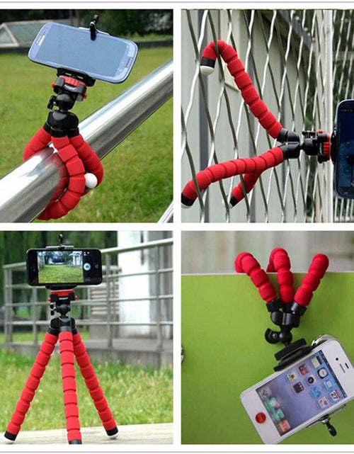 Load image into Gallery viewer, Mobile Phone Holder Flexible Octopus Tripod Bracke
