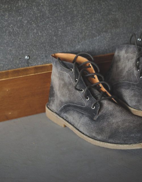 Load image into Gallery viewer, The Grover | Burnished Grey Suede
