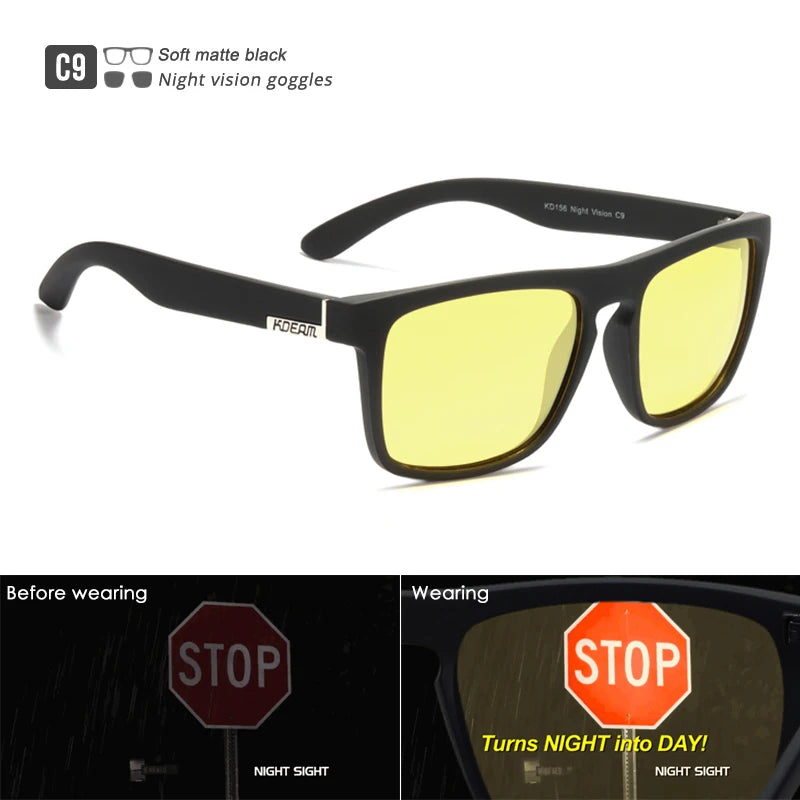 Sun Glasses KDEAM Polarized Sunglasses