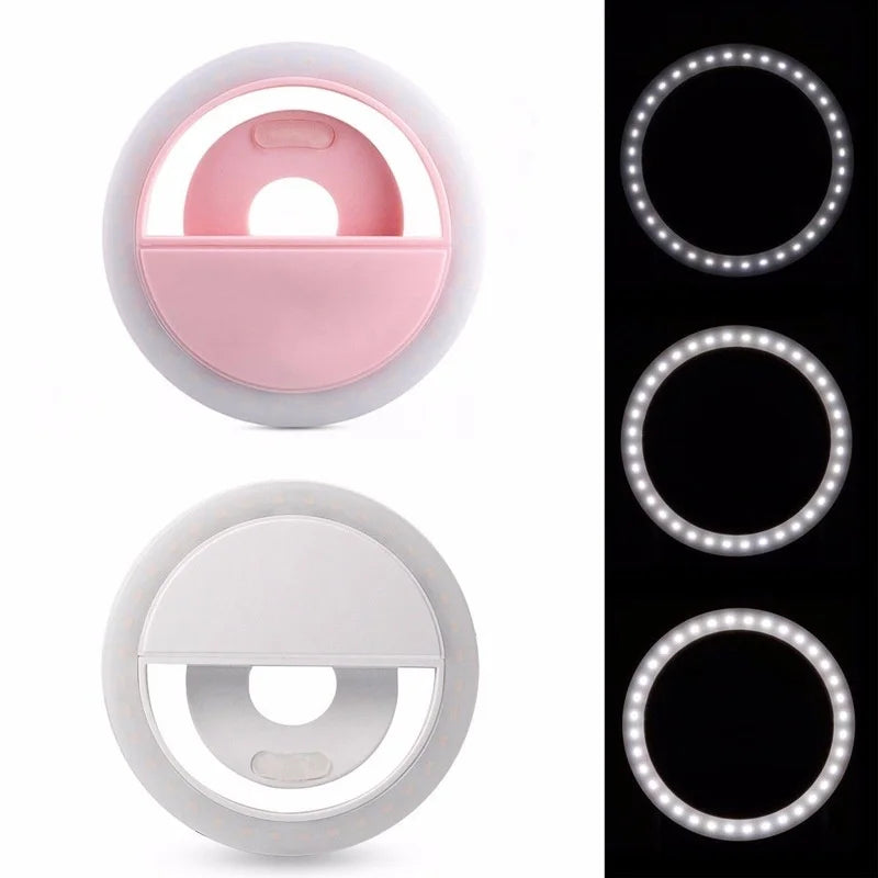 USB Charge LED Selfie Ring Light