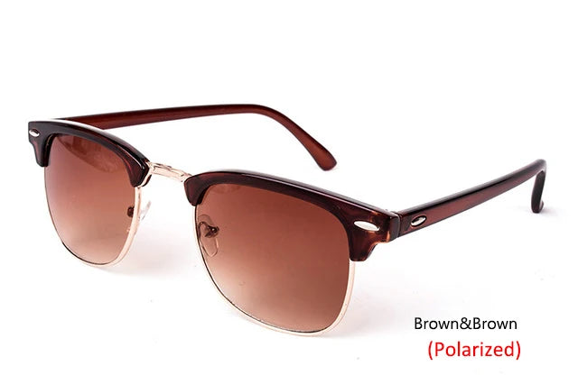 LeonLion  Polarized Semi-Rimless Sunglasses