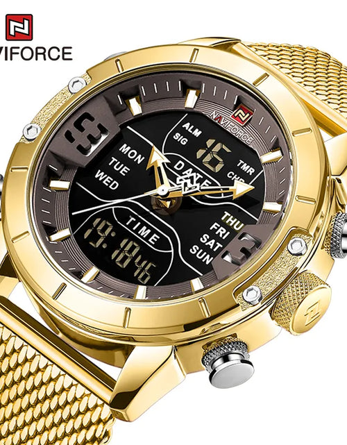 Load image into Gallery viewer, NAVIFORCE Men Watch Top Luxury Brand
