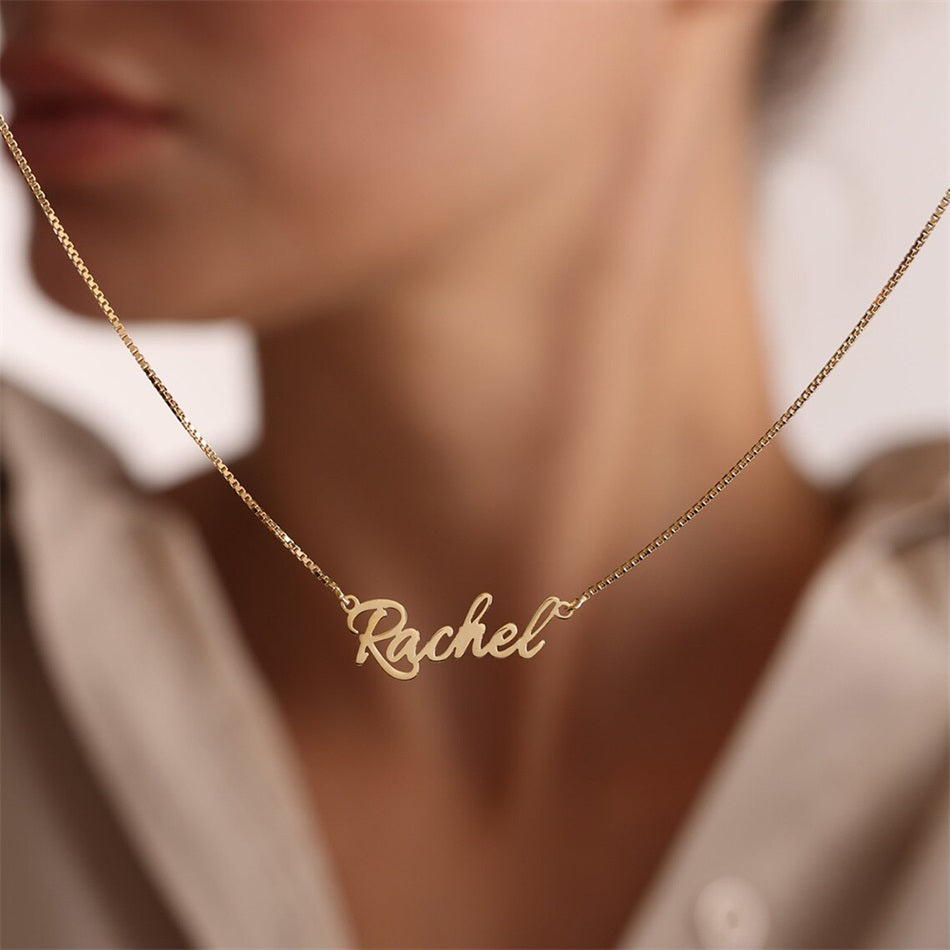 Custom Name Pendant Necklace