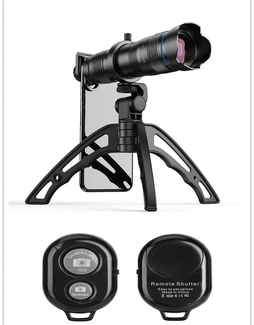 Load image into Gallery viewer, APEXEL HD 36X Phone Lens Telephoto Zoom Monocular Telescope Lens + Selfie
