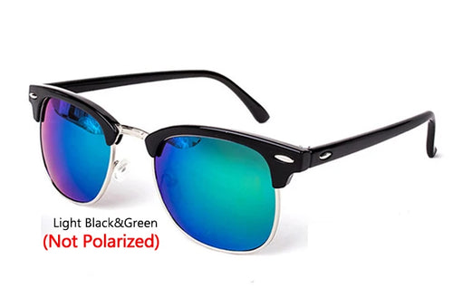 Load image into Gallery viewer, LeonLion  Polarized Semi-Rimless Sunglasses
