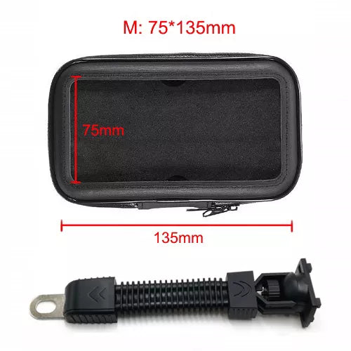 Load image into Gallery viewer, Motorcycle Telephone Holder Support Moto Bicycle Rear View Mirror Stand Mount
