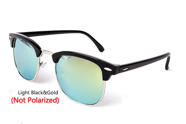 LeonLion  Polarized Semi-Rimless Sunglasses