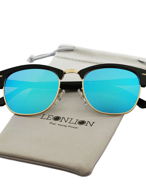 Load image into Gallery viewer, LeonLion  Polarized Semi-Rimless Sunglasses
