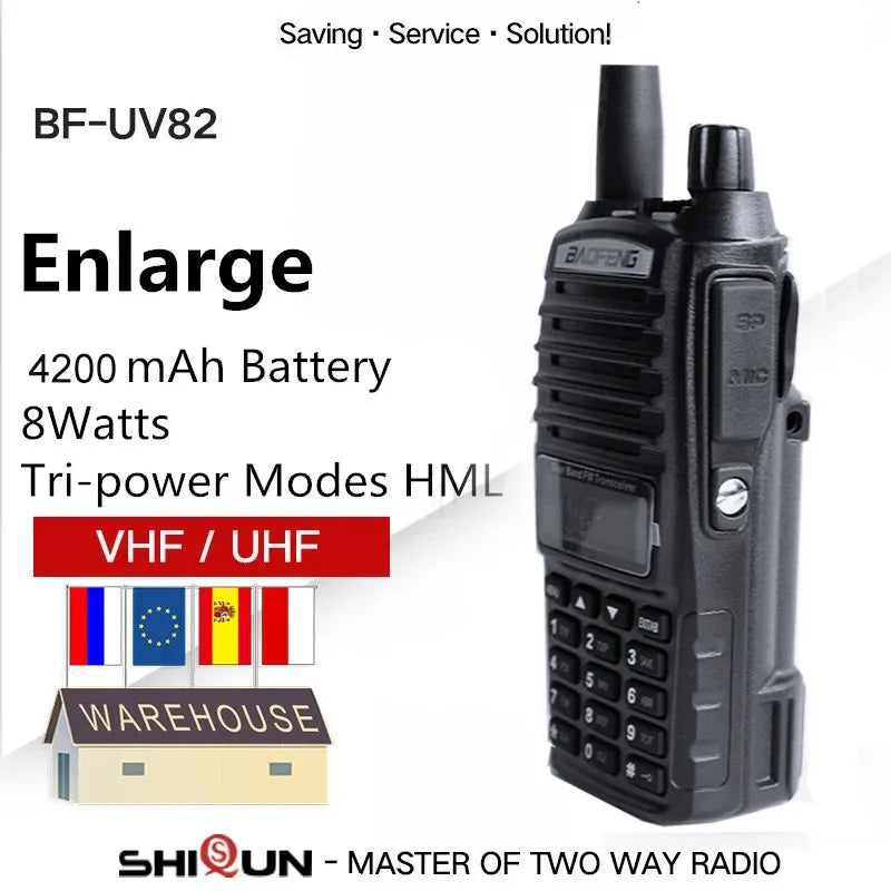 Upgrade BaoFeng UV-82 8W