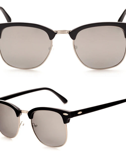 Load image into Gallery viewer, LeonLion  Polarized Semi-Rimless Sunglasses
