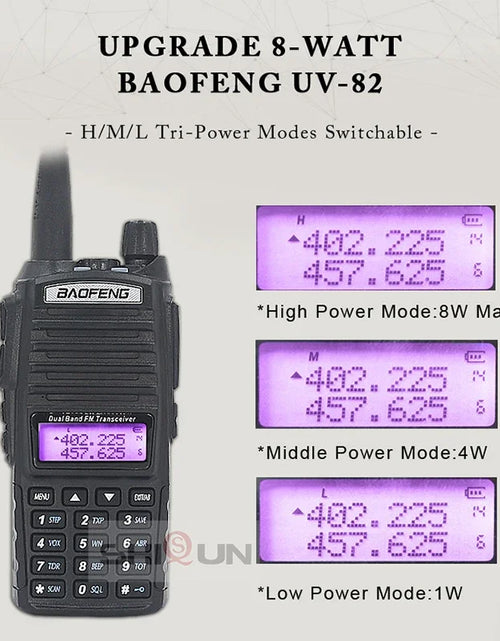 Load image into Gallery viewer, Upgrade BaoFeng UV-82 8W
