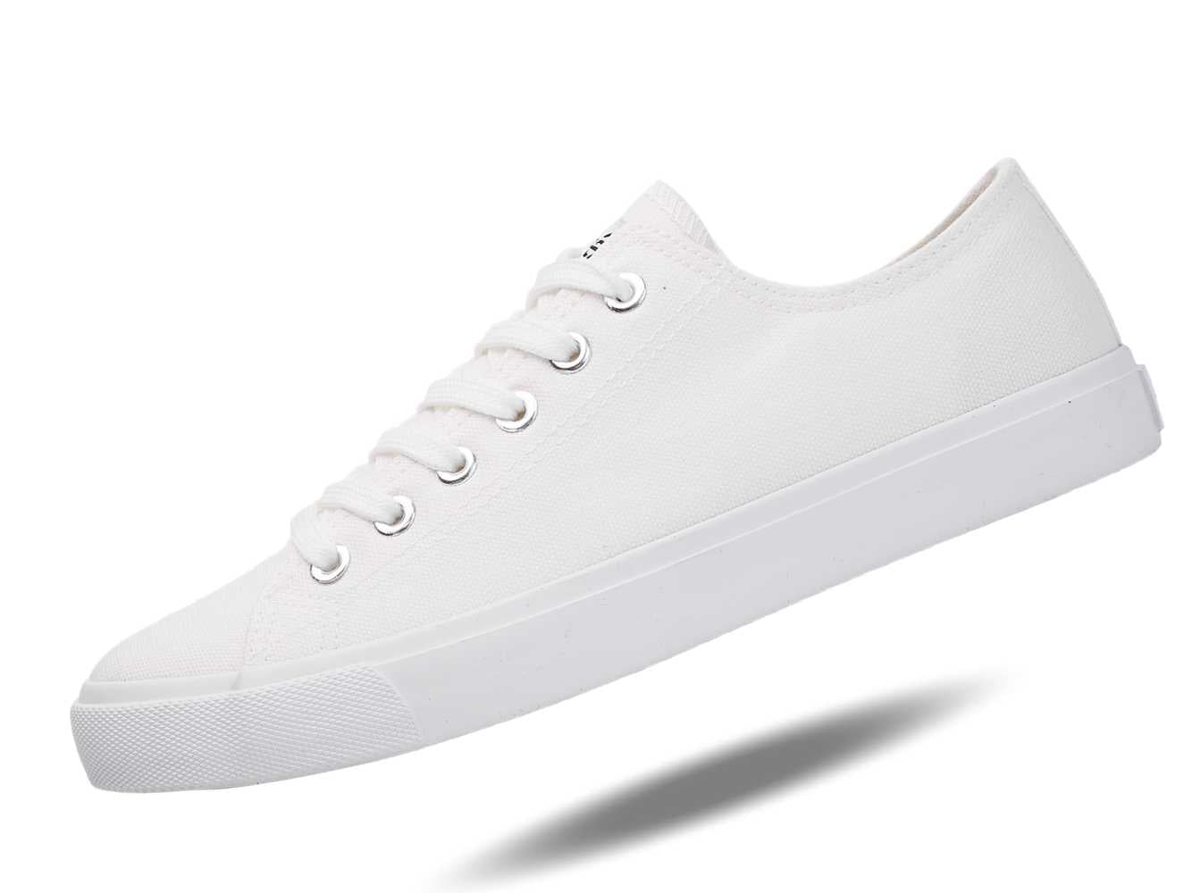 Retro Low Top All White Casual Summer Sneaker