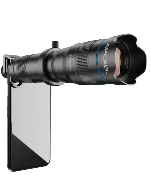 Load image into Gallery viewer, APEXEL HD 36X Phone Lens Telephoto Zoom Monocular Telescope Lens + Selfie
