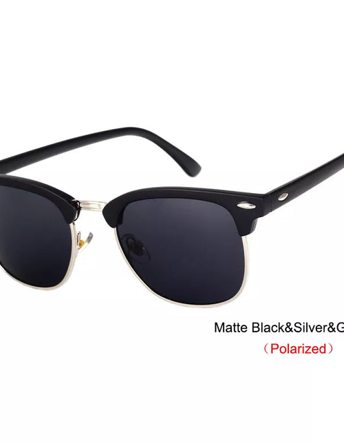 Load image into Gallery viewer, LeonLion  Polarized Semi-Rimless Sunglasses
