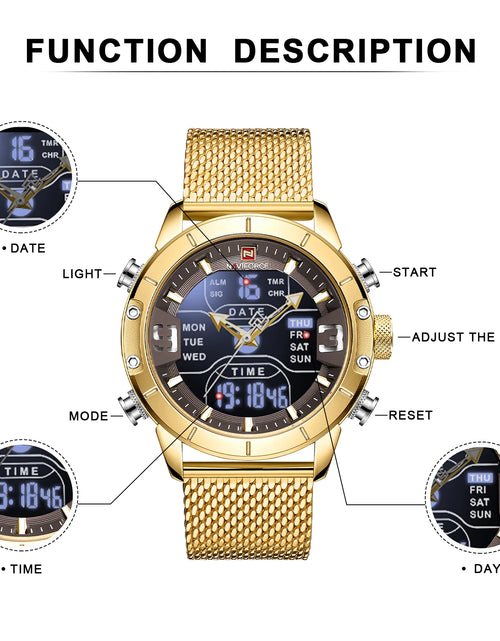 Load image into Gallery viewer, NAVIFORCE Men Watch Top Luxury Brand
